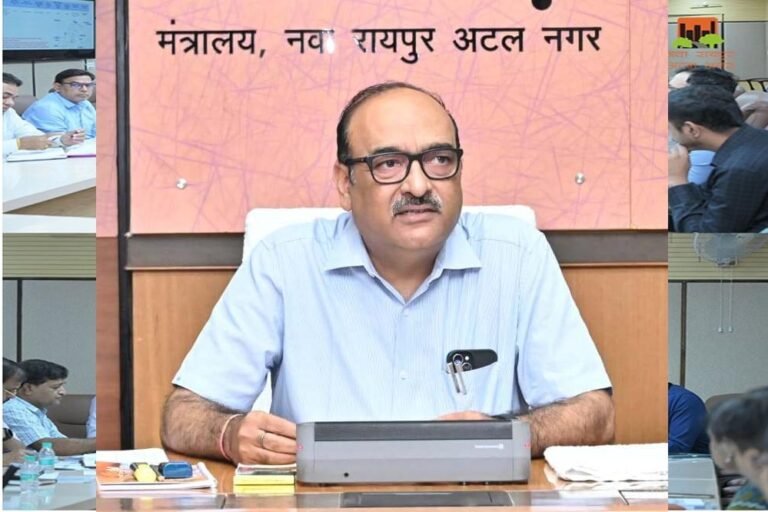 रायपुर: मुख्यमंत्री के निर्देशों पर तत्काल कार्रवाई हो सुनिश्चित – मुख्य सचिव विकास शील