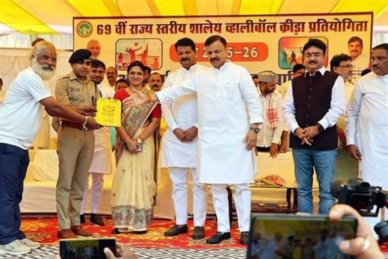 खेलों से मिलता है अनुशासन और जीवन जीने का सलीका : उदय प्रताप सिंह