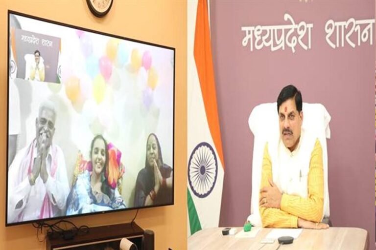 मुख्यमंत्री डॉ. यादव ने वीडियो कॉल पर जानी कुमारी संस्कृति की कुशलक्षेम, इलाज के बाद इंदौर वापसी