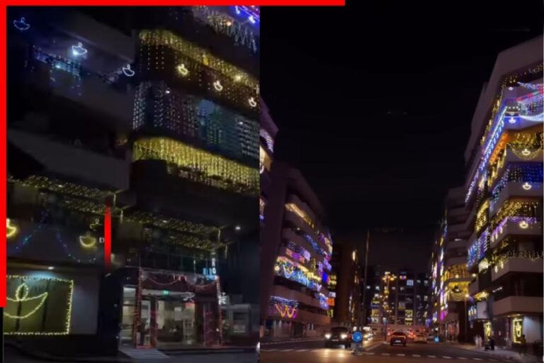 दुबई ने भी मनाई दिवाली! लाइट्स और जश्न का नज़ारा देख यूजर्स बोले – ये तो मिनी इंडिया है