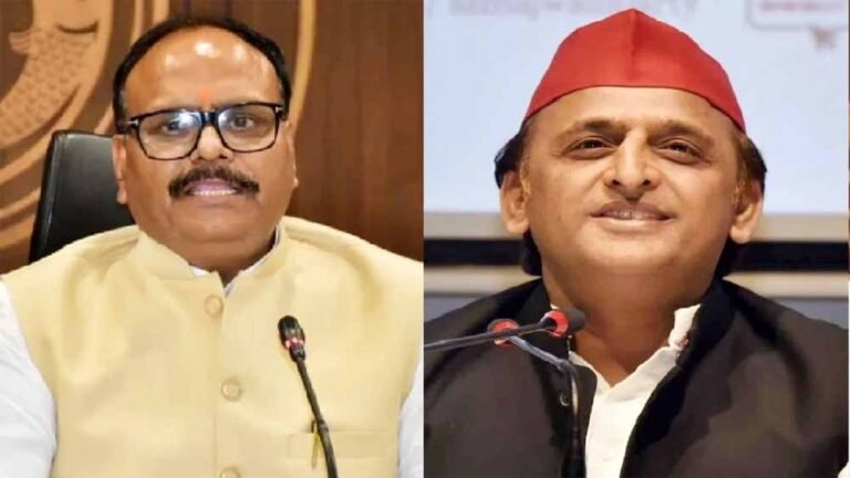 उपमुख्यमंत्री ब्रजेश पाठक का सपा अध्यक्ष अखिलेश यादव पर पलटवार, बोले – सपा का लोकतंत्र और संविधान से कोई लेना-देना नहीं