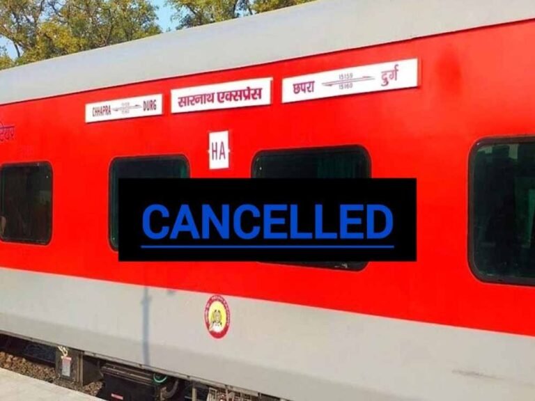 66 दिन के लिए रद्द हुई सारनाथ एक्सप्रेस, यात्रियों के लिए अलर्ट