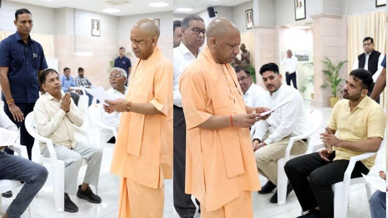 जनता दर्शन :  सोमवार को प्रदेश से आये लोगों की समस्या से स्वयं रूबरू हुए मुख्यमंत्री