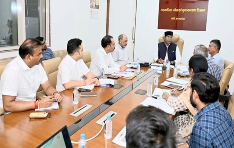 मंत्री विश्वास कैलाश सारंग ने यंग लीडर्स डायलॉग, खेलो एमपी यूथ गेम्स और यूनिटी मार्च की तैयारियों की समीक्षा की