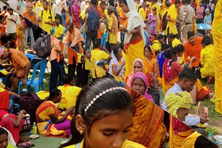 मैहर में भव्य आयोजन: 5000 श्रद्धालु पहुंचे, मां शारदा धाम में सामूहिक भंडारे और मुर्ति विसर्जन