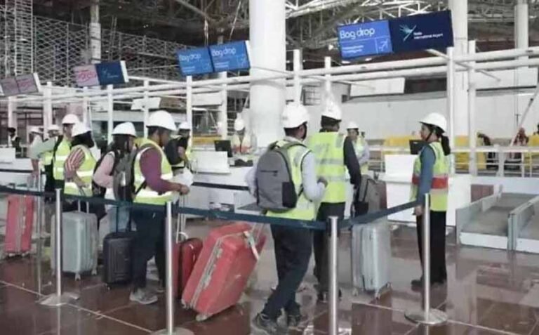 टर्मिनल ट्रायल में कामयाब नोएडा एयरपोर्ट, कर्मचारियों ने किया असली यात्री अनुभव