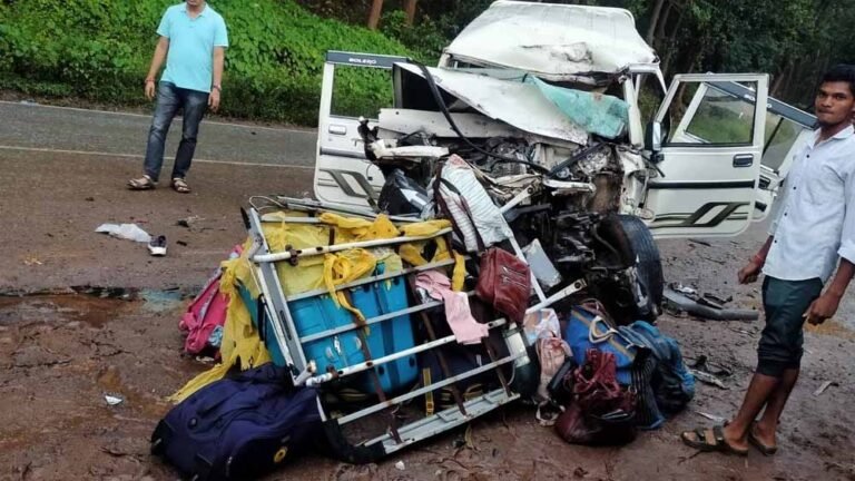 भारी ट्रक और बोलेरो की टक्कर से कवर्धा में मौत का खेल, 5 लोग घायल