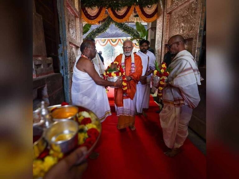 श्रीशैलम की पवित्रता पर पीएम मोदी का बयान, कहा- हर हिस्से में महसूस की दिव्यता