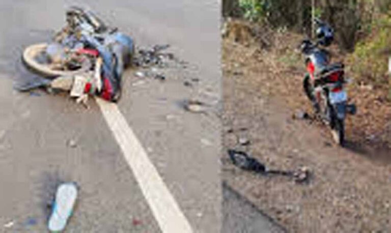 घर लौटते मजदूरों की किस्मत पलटी: सागर में बोलेरो-बाइक भिड़ंत में तीन की मौके पर जान गई