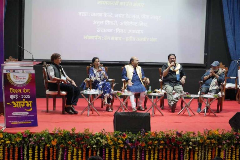 भारतीय भाषाओं को आगे ले जाने का काम कर रही विश्वरंग की पहल : संतोष चौबे