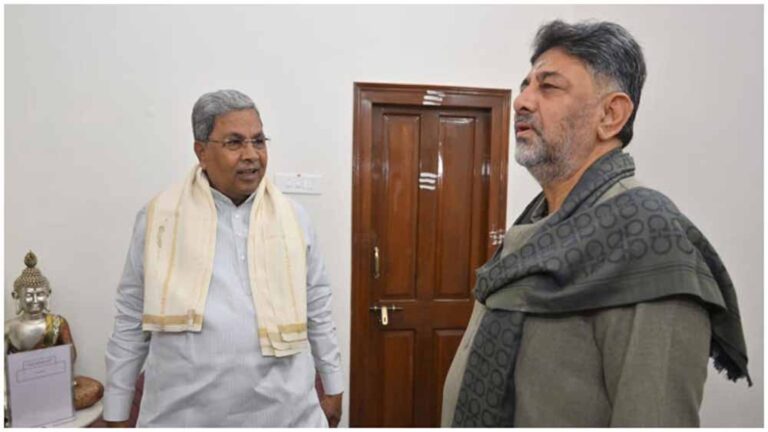 कर्नाटक में सियासी गर्मी: सिद्धारमैया–डीके शिवकुमार की नाश्ता मुलाकात के पीछे क्या है ‘बड़ी बात’?