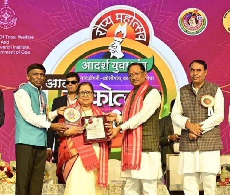 मुख्यमंत्री विष्णुदेव साय गोवा में आयोजित आदि लोकोत्सव पर्व–2025 में हुए शामिल