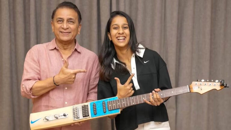 गावस्कर का दिलचस्प तोहफा, जेमिमा को दिया ‘बैट-गिटार’, साथ ही गाना भी गाया