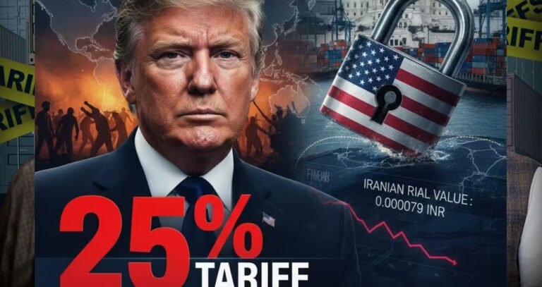 ईरान से व्यापार पर ट्रंप का 25% टैरिफ ऐलान, भारत सरकार ने कहा— चिंता की बात नहीं