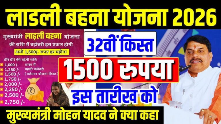 16 जनवरी 2026: लाड़ली बहनों के खाते में आएगी योजना की अगली किस्त, जानें राशि और पात्रता