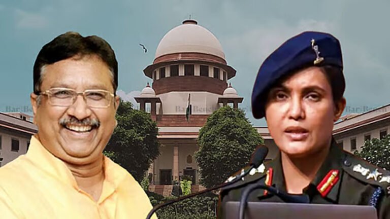 सुप्रीम कोर्ट में आज सुनवाई, विजय शाह केस में कर्नल सोफिया कुरैशी से जुड़े गंभीर आरोपों पर होगी चर्चा