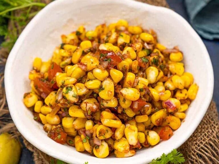 मिनटों में तैयार होने वाला टेस्टी ईवनिंग स्नैक: स्वीट कॉर्न चाट