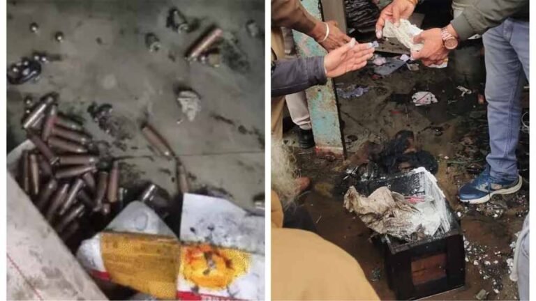 रतलाम: हथियारों की दुकान में विस्फोट, तीन घायल—इंदौर रेफर