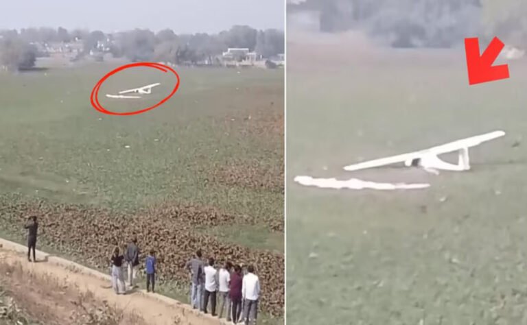 प्रयागराज में हुआ एयर फोर्स ट्रेनी विमान का क्रैश, तालाब में गिरते ही छात्रों ने पायलट को बचाया