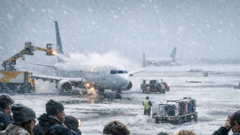 अमेरिका में ‘विंटर स्टॉर्म’ का अलर्ट, Air India ने न्यूयॉर्क और नेवार्क की सभी उड़ानें रद्द की