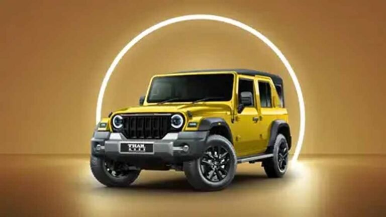 लुक में किलर, स्टाइल में पावर! Black Theme वाली Thar Roxx Star की कीमत आई सामने