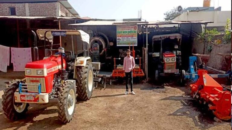 कस्टम हायरिंग स्कीम से प्रतीक ने आसान बनाया खेती का काम, बढ़ी उत्पादकता