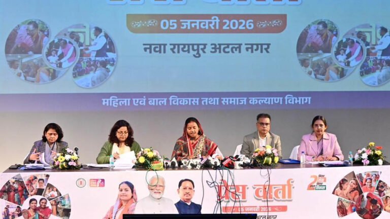 छत्तीसगढ़ में महिला एवं बाल विकास योजनाओं से सशक्तिकरण की नई दिशा: मंत्री लक्ष्मी राजवाड़े