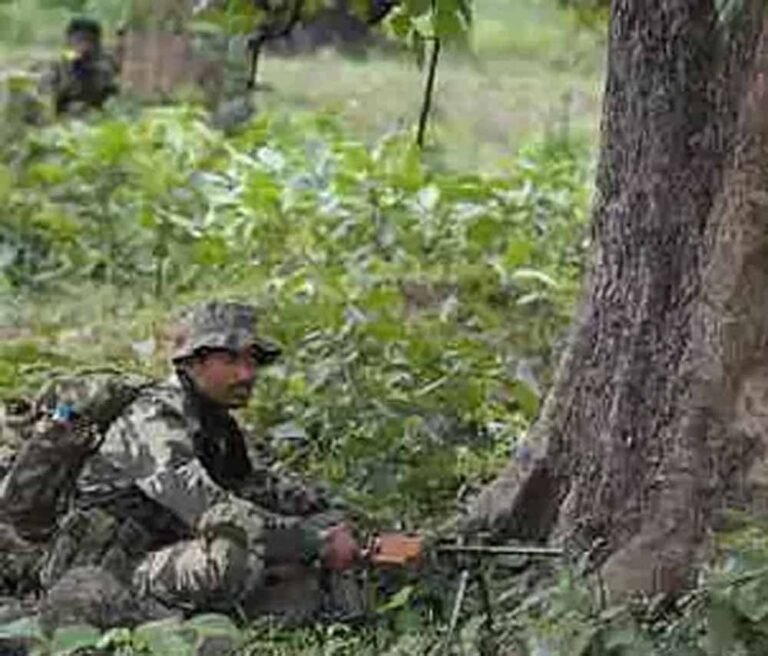 बीजापुर में पुलिस से बरदस्त मुठभेड़ में 2 नक्सली ढेर