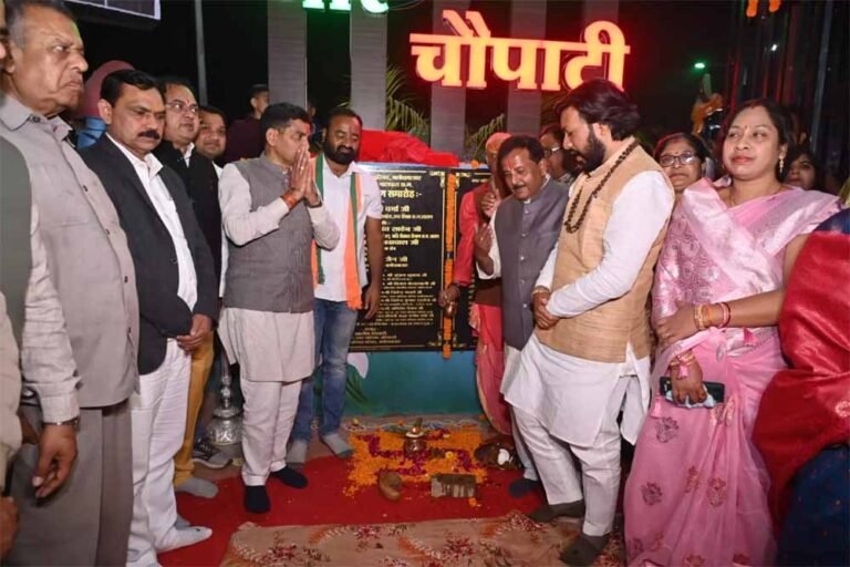 बलौदाबाजार में मरीन ड्राइव की तर्ज पर चौपाटी की शुरुआत