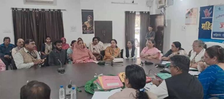 राज्य महिला आयोग की जनसुनवाई में आए उत्पीड़न के 35 प्रकरण