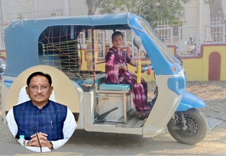 छत्तीसगढ़ में दीदी ई-रिक्शा योजना ने संवारी सुषमा की जिंदगी