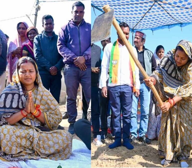 मंत्री लक्ष्मी राजवाड़े ने सूरजपुर में 15.50 करोड़ के कार्यों का किया शुभारंभ