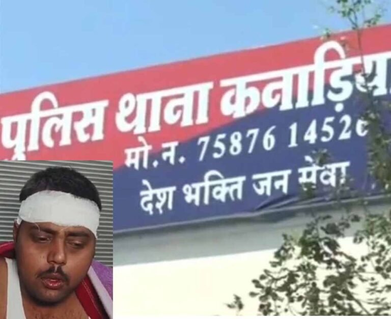 बीच सड़क पर शराब पीने से रोका तो ट्रैफिक पुलिसकर्मी का फोड़ा सिर