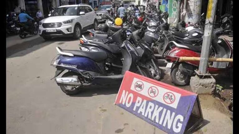 ट्रैफिक अनुशासन पर बड़ा कदम: अवैध पार्किंग के खिलाफ कार्रवाई, 117 होल्डिंग एरिया तय