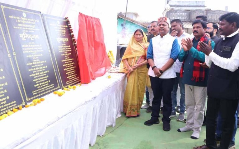 बस्तर विकासखंड में विकास की रफ्तार तेज, वन मंत्री केदार कश्यप ने दी 5.84 करोड़ की सौगात