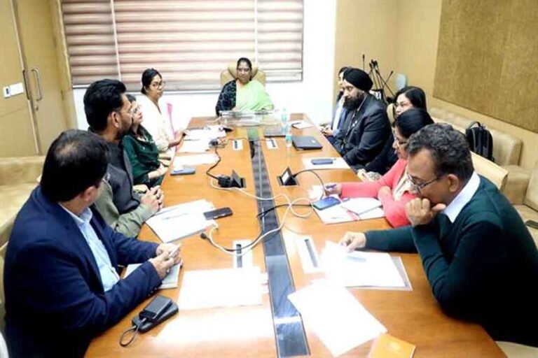 मंत्री भूरिया की वर्ल्ड बैंक अधिकारियों के साथ बैठक हुई