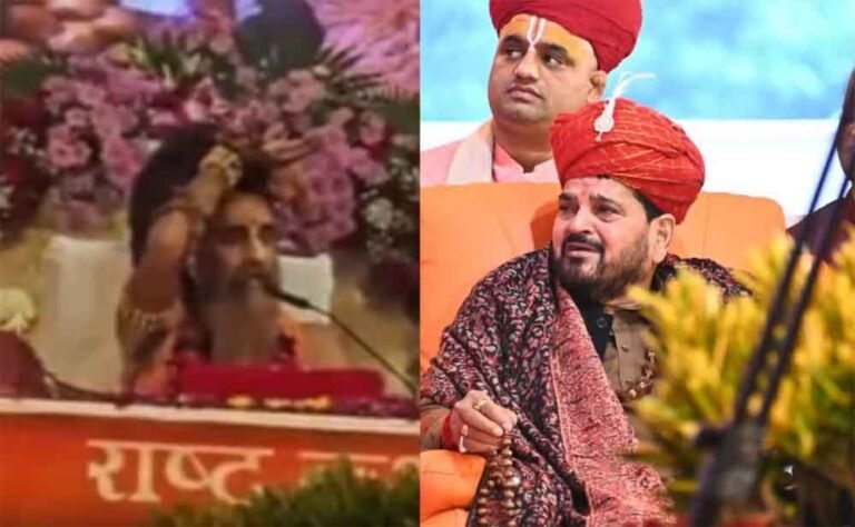 जन्मदिन पर अनोखा उपहार! बृजभूषण शरण सिंह ने ऋतेश्वर महाराज को भेंट की करोड़ों की दुर्लभ गाय