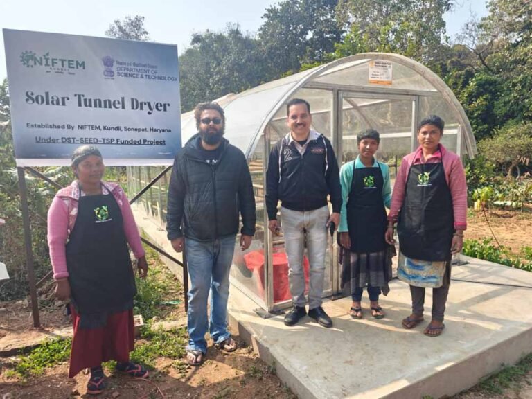 किसानों को मिलेगा तकनीकी लाभ: जशपुर में DST परियोजना के तहत सोलर टनल ड्रायर की स्थापना