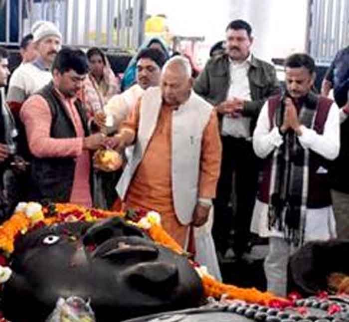 भैरवनाथ मंदिर में उप मुख्यमंत्री की भव्य पूजा-अर्चना