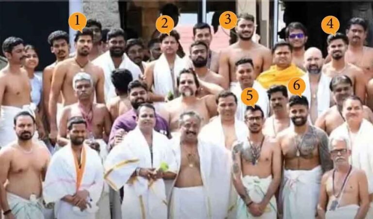 भगवान पद्मनाभ का आशीर्वाद लेने पहुंची भारतीय टीम, कप्तान सूर्या के साथ कोच भी रहे मौजूद