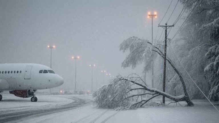 अमेरिका में बर्फीला प्रलय! आइसक्वेक के बाद ट्रैवल सिस्टम ठप, हजारों उड़ानें कैंसिल, 30 लोगों ने गंवाई जान