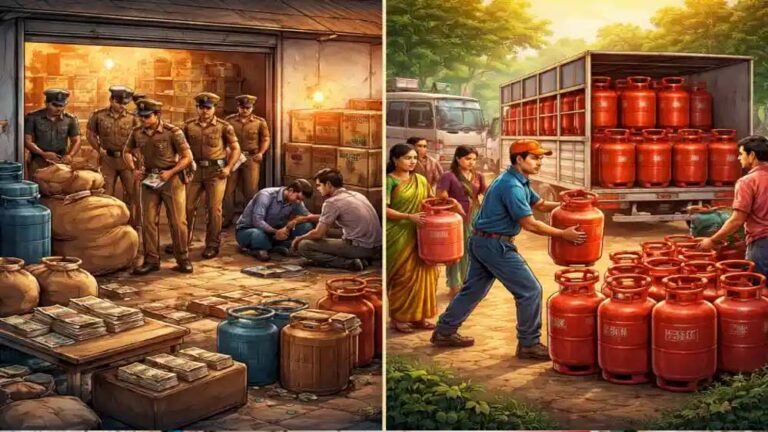 कालाबाजारी में संलिप्त 12 एलपीजी वितरकों एवं 74 अन्य व्यक्तियों के विरुद्ध एफआईआर दर्ज