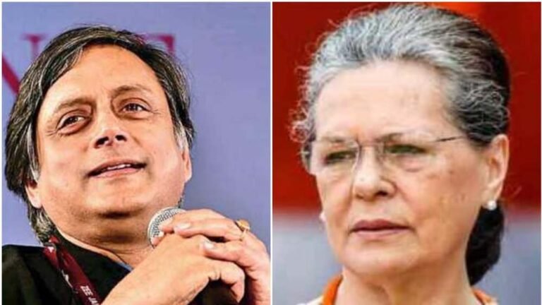 थरूर का सोनिया गांधी को कड़ा संदेश, ईरान-इजरायल युद्ध पर सरकार की चुप्पी को बताया मोरल सरेंडर