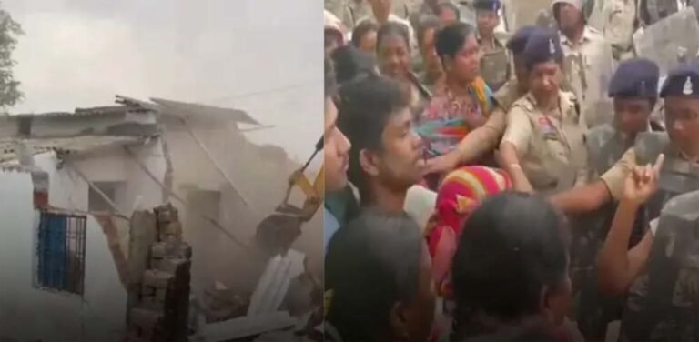 प्रशासन का बड़ा एक्शन: मेडिकल कॉलेज भूमि से हटाए गए कब्जे, अतिक्रमणकारियों ने किया हंगामा और पथराव