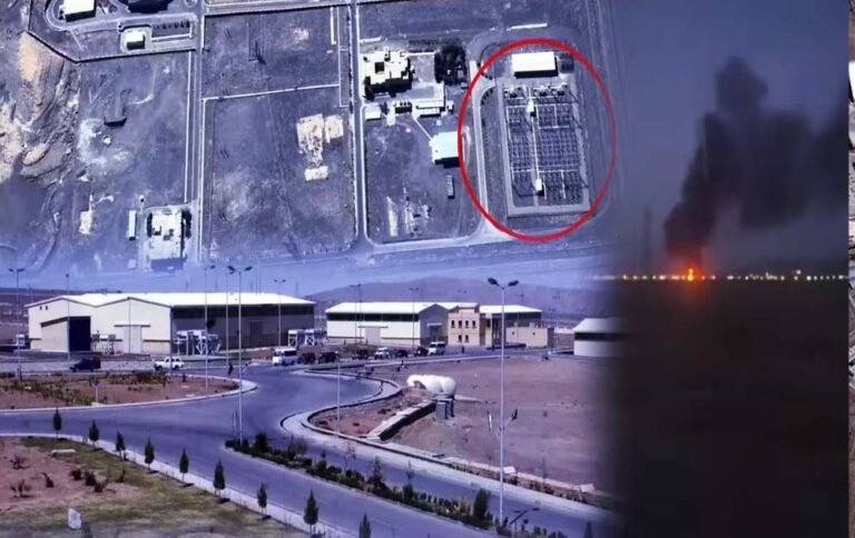 नतांज परमाणु केंद्र पर हमले के बाद अमेरिका-इजरायल की विनाशकारी कार्रवाई