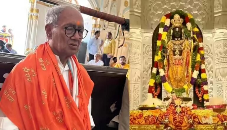 दिग्विजय सिंह ने अयोध्या में रामलला का दर्शन किया, बोले – “राम मंदिर का विरोध मैंने कभी नहीं किया