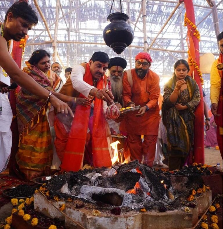 मुख्यमंत्री डॉ. यादव ने कहा: सनातन संस्कृति में यज्ञ का महत्व सर्वोत्तम