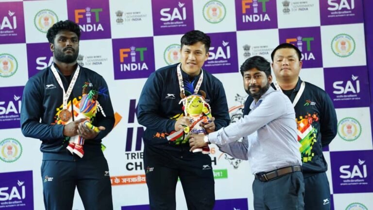 भारत्तोलन पुरुष 88 किग्रा वर्ग में अरुणाचल के रुबा ताडु बने चैंपियन