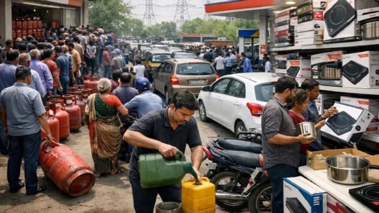 MP में पेट्रोल-डीजल की पर्याप्त आपूर्ति, रसोई गैस पर पैनिक: भोपाल में दो दिनों में 28,000 सिलेंडर बुक, सप्लाई 70% हुई