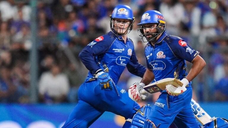 मुंबई इंडियंस का शानदार जीत, KKR को 6 विकेट से मात, रोहित-रिकेल्टन का दमदार प्रदर्शन